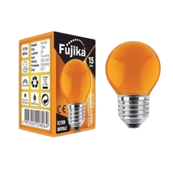 FUJİKA RENKLİ GECE AMP.15W TUR.*10*