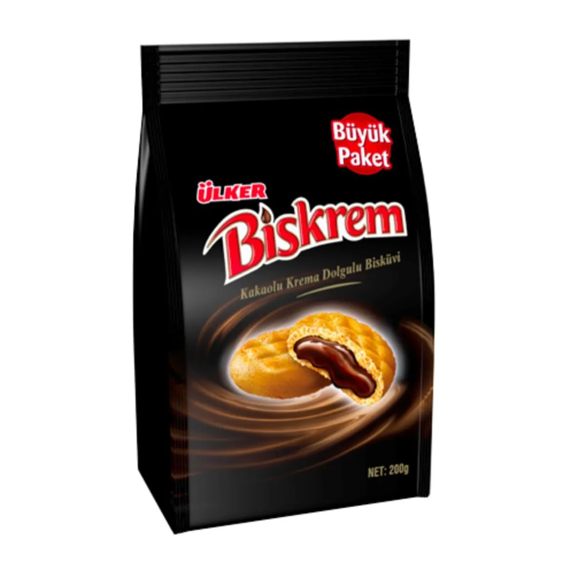 ÜLKER BİSKREM POŞET 200GR*12