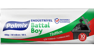 POLMİX ÇÖP TORBASI ENDÜS.BATTAL (72*95)*20*