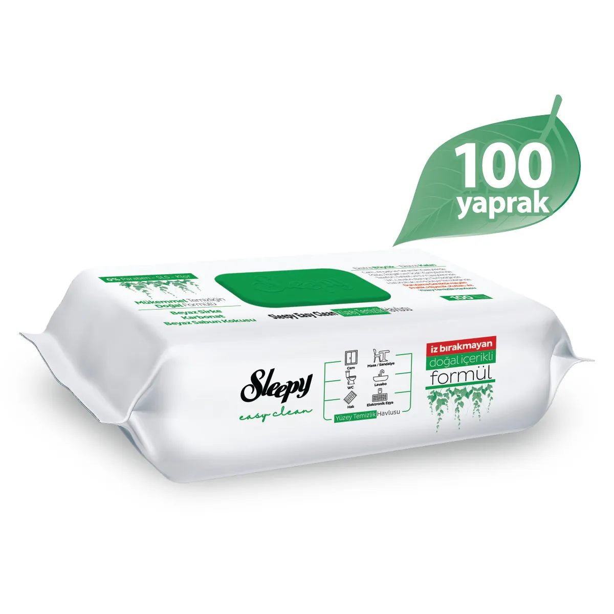 SLEEPY YÜZEY TEMİZLİK HAVLUSU 100LÜ*12