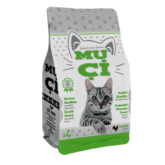 MUÇİ KEDİ MAMASI TAVUKLU 1KG*9*