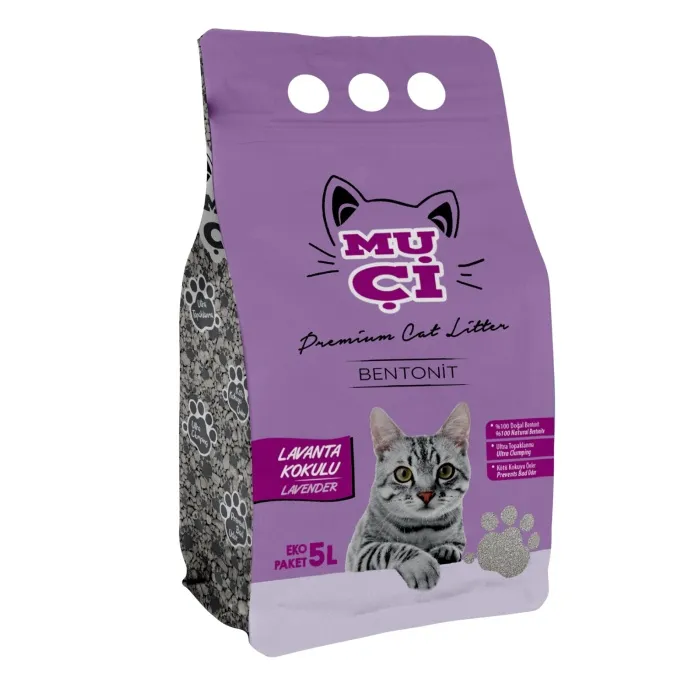 MUÇİ KEDİ KUMU LAVANTA 5LT