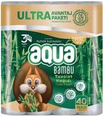 AQUA BAMBU TUV. KAĞIDI 3KATLI 40LI*3