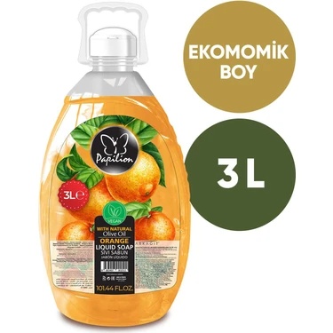 PAPİLİON 3LT SIVI SABUN PORTAKAL*5*