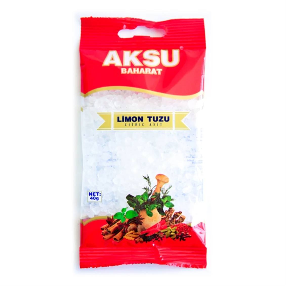 AKSU LİMON TUZU 40GR*18