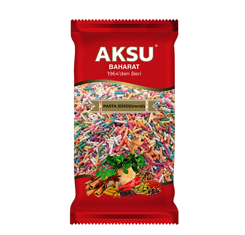 AKSU PASTA SÜSÜ 40GR(GRANÜR)*18