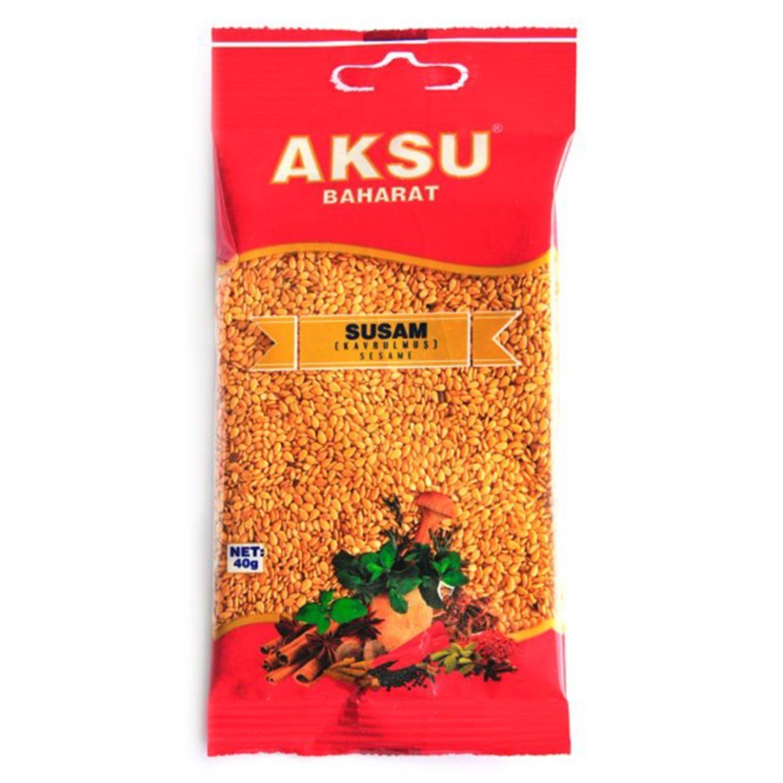 AKSU SUSAM 40GR (KAVRULMUŞ)*18*