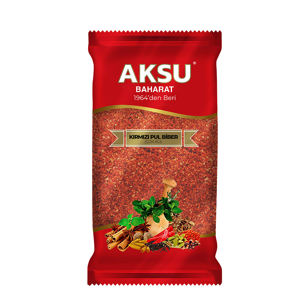 AKSU PUL BİBER ÇOK ACI 500GR