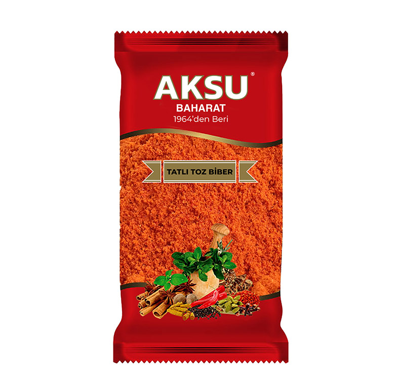 AKSU TATLI TOZ BİBER 100GR.*12