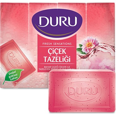 DURU FRESH DUŞ SAB.ÇİÇEK TAZ. 600GR*18*