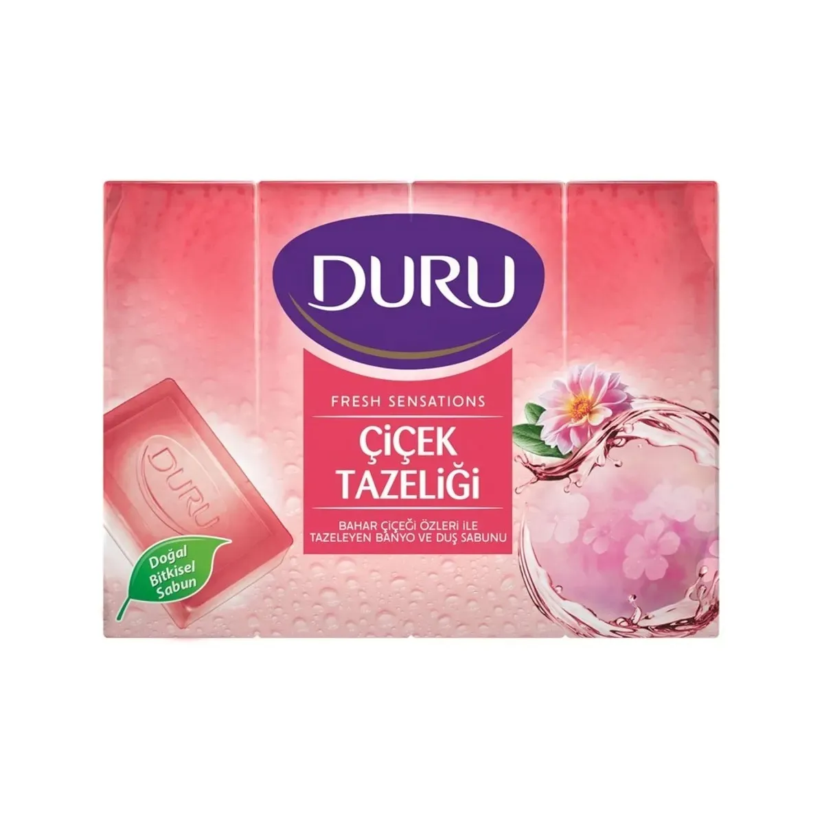 DURU FRESH DUŞ SAB.ÇİÇEK TAZ. 600GR*18*