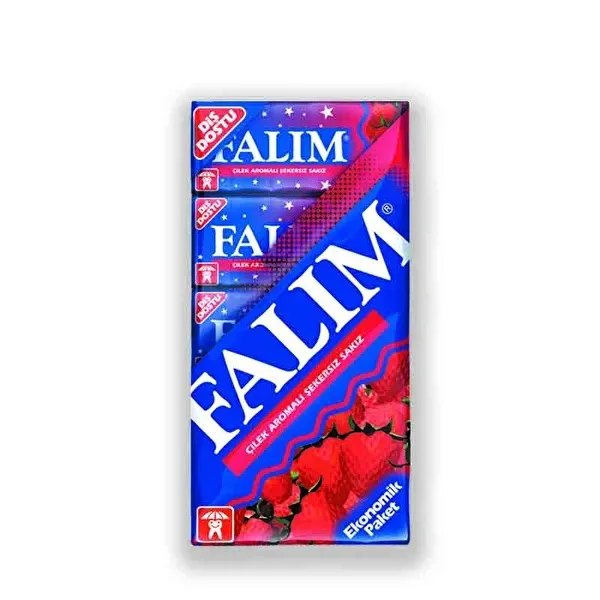 FALIM SAKIZ ÇİLEK 5Lİ*(KL18)