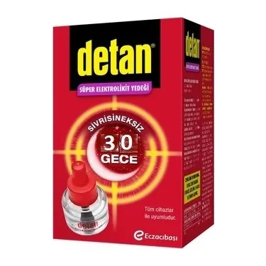 DETAN LİKİD CİHAZ ARTI YEDEK 30GECE*8*