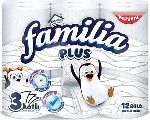 FAMİLİA 3KATLI TV. KAĞIDI 12Lİ*4