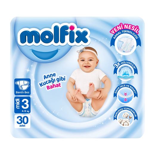 MOLFİX JUMBO MİDİ 30LU NO:3 *6*