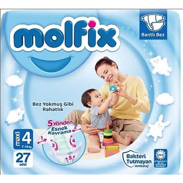 MOLFİX JUMBO MAXİ 27Lİ NO:4 *6*