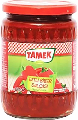 TAMEK BİBER SALÇASI 580CC*12*