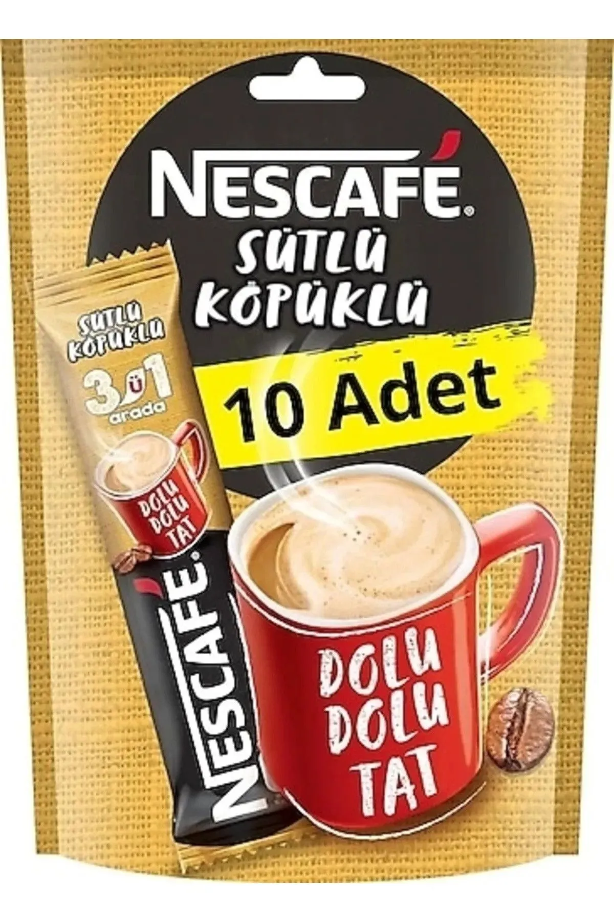 NESCAFE 3Ü1 ARD.SÜTLÜ KÖPÜKLÜ 10LU MP*16