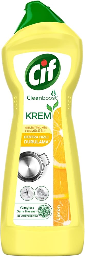 CİF KREM LİMONLU 750ML*16*
