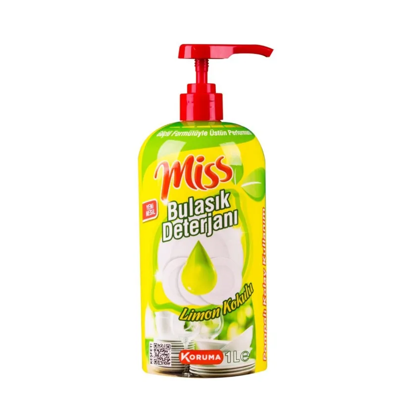 HYPO MİSS SIVI BULAŞIK 1LT POMPALI*12*