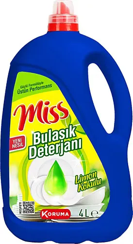 HYPO MİSS SIVI BULAŞIK SIVISI 4LT*4*