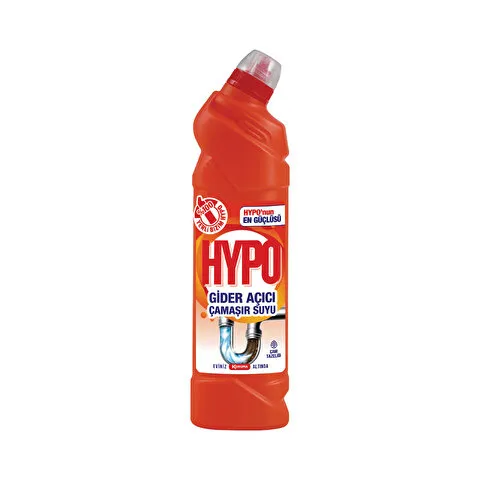 HYPO GİDER AÇICI ÇAMAŞIR SUYU 750ML*8