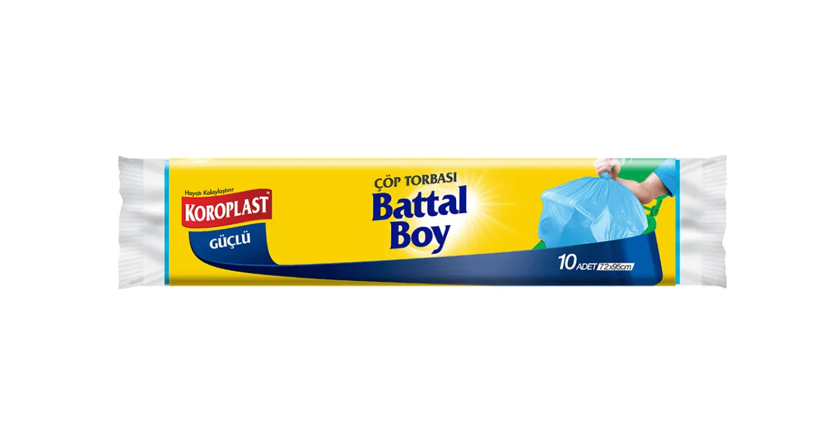 KOROPLAST ÇÖP TORBASI BATTAL*25