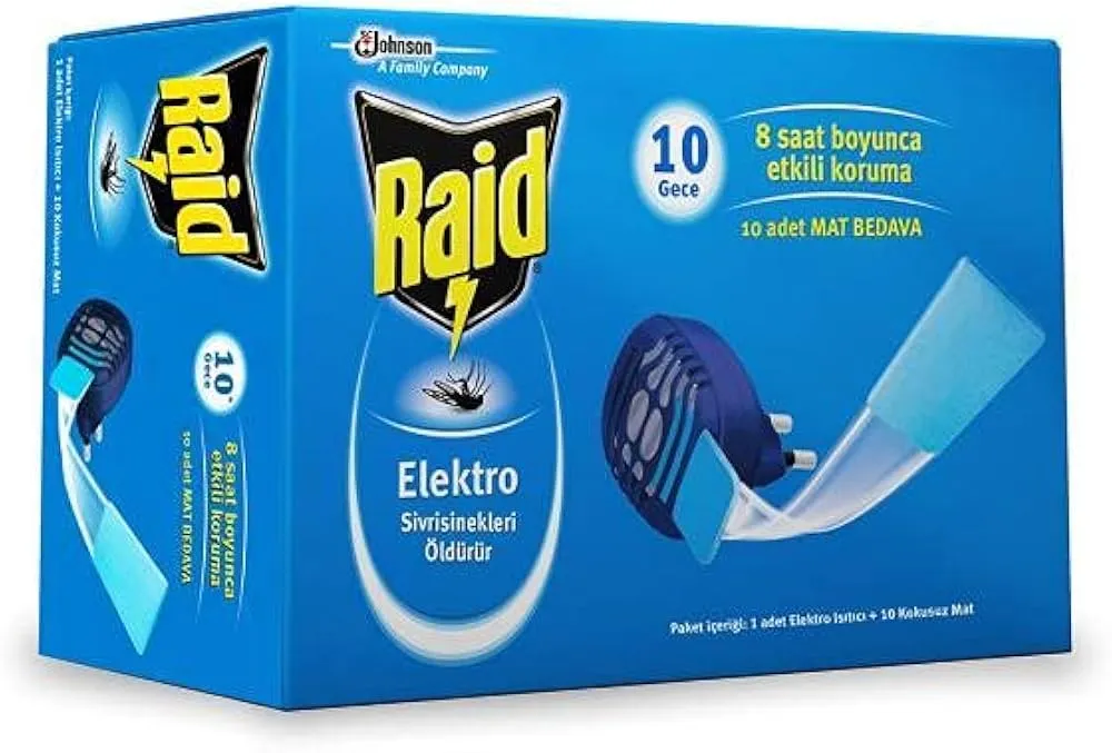 RAİD MAKİNA ELEKTROMAT+(10 GECE TABLET)*12 (322903)