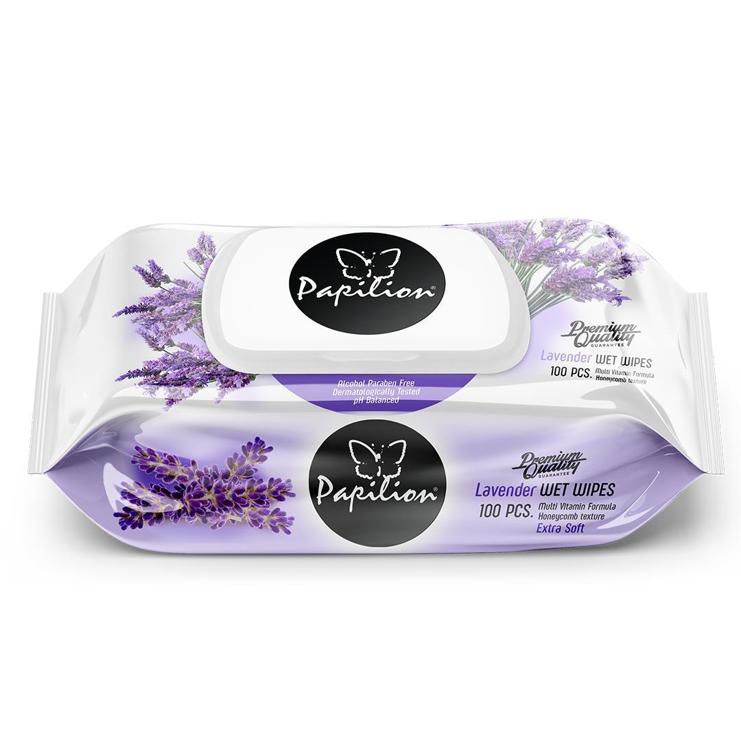 PAPİLİON 100LÜ ISLAK HAV.LAVANTA*18*