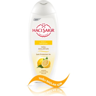 HACIŞAKİR ŞAMPUAN LİMON YAĞLI SAÇ 500GR*12*