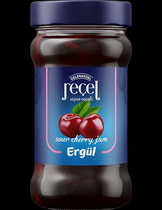 ERGÜL REÇEL 380GR VİŞNE*12*