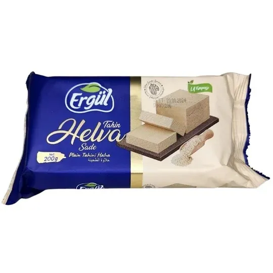 ERGÜL HELVA 200GR SADE*24*