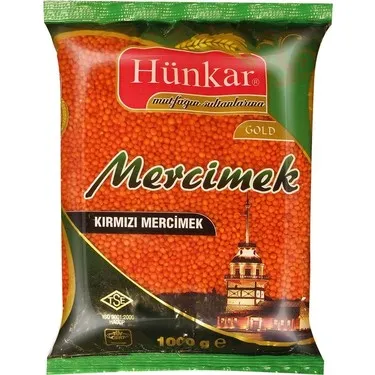 HÜNKAR KIRMIZI MERCİMEK 1KG*16*