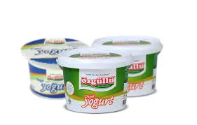 ÖZGÜLLÜ YARIM YAĞLI KOVA YOĞURT 2 KG.