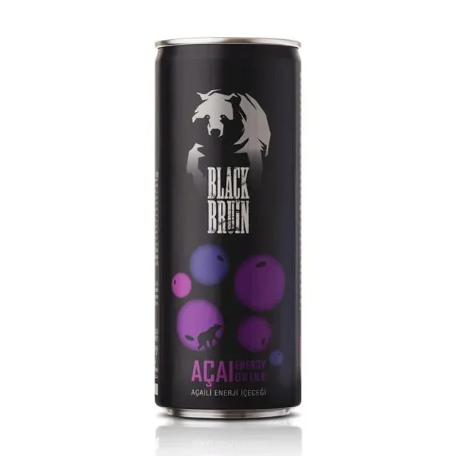 BLACK BRUIN TNK AÇAİ  250ML*12*