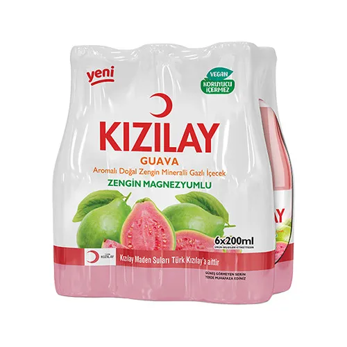 KIZILAY SODA GUAVA 200ML*(PK6-KL24)