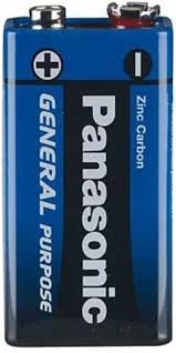 PANASONIC 9V PİL*12